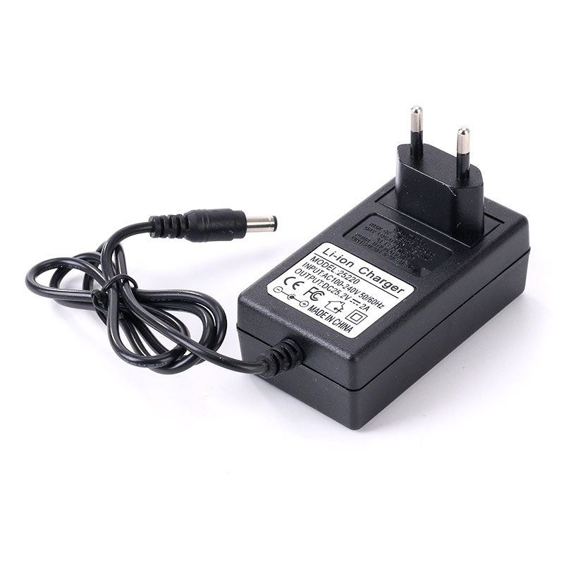 Lithium battery charger 25.2V 2A