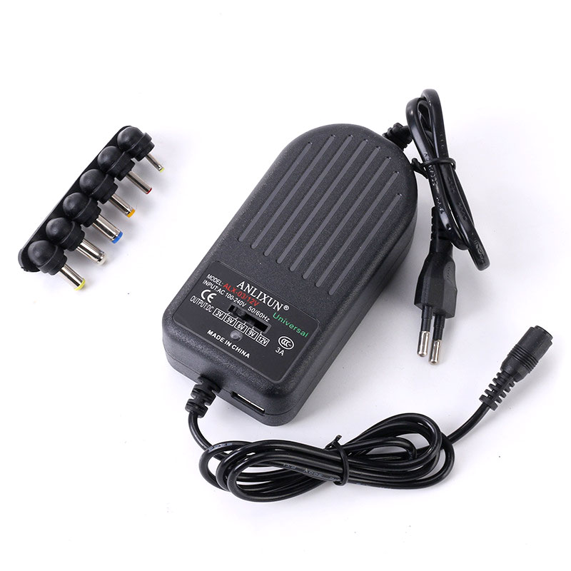 Adjustable power adapter 3V-12V 3A